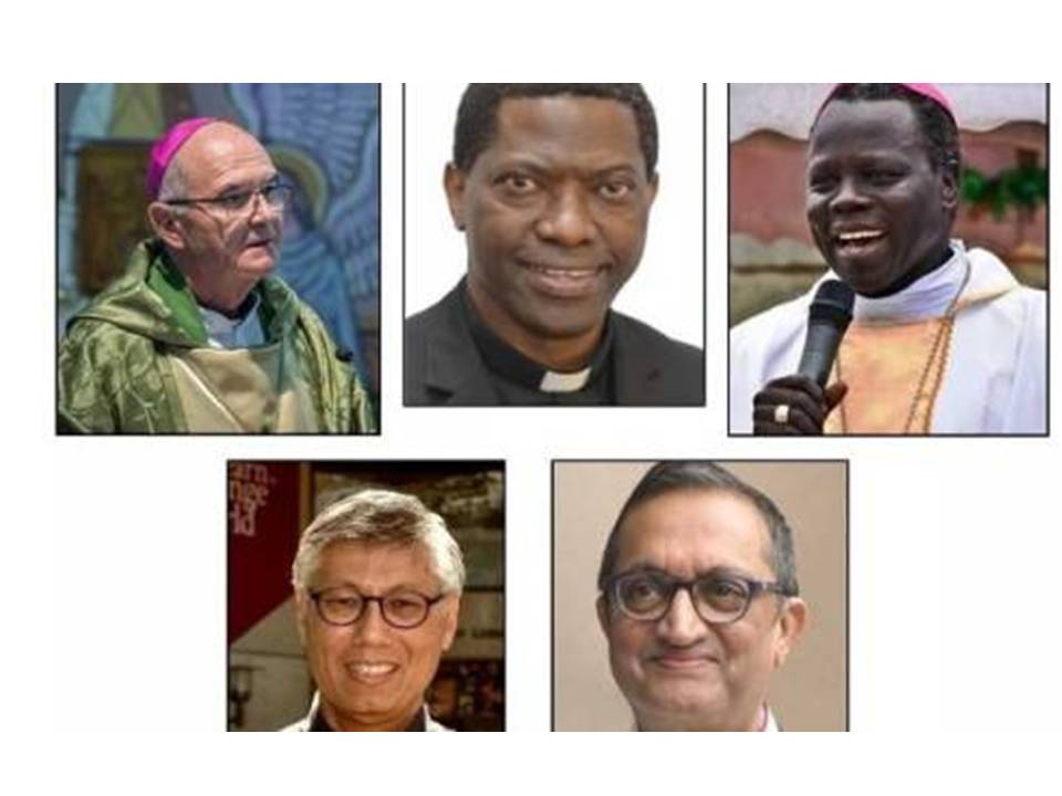 VATICAN – Paix, annonce de l’Évangile, amour de la patrie : voici les priorités des 5 nouveaux futurs cardinaux ordinaires du Dicastère pour l’Évangélisation
