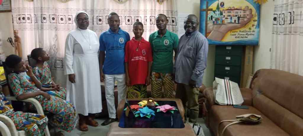Jeunes Lauréats du Concours Biblico-Missionnaire Accueillis par la Direction des Œuvres Pontificales Missionnaires au&nbsp;Bénin