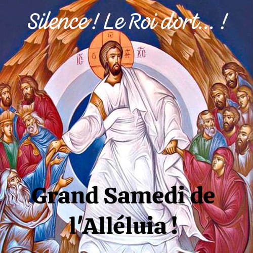 SILENCE ! LE ROI DORT… !Homélie d&rsquo;Epiphane de Salamine (IVème siècle)