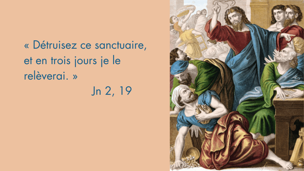 Dimanche 9 novembre – Le zèle pour Ta&nbsp;maison