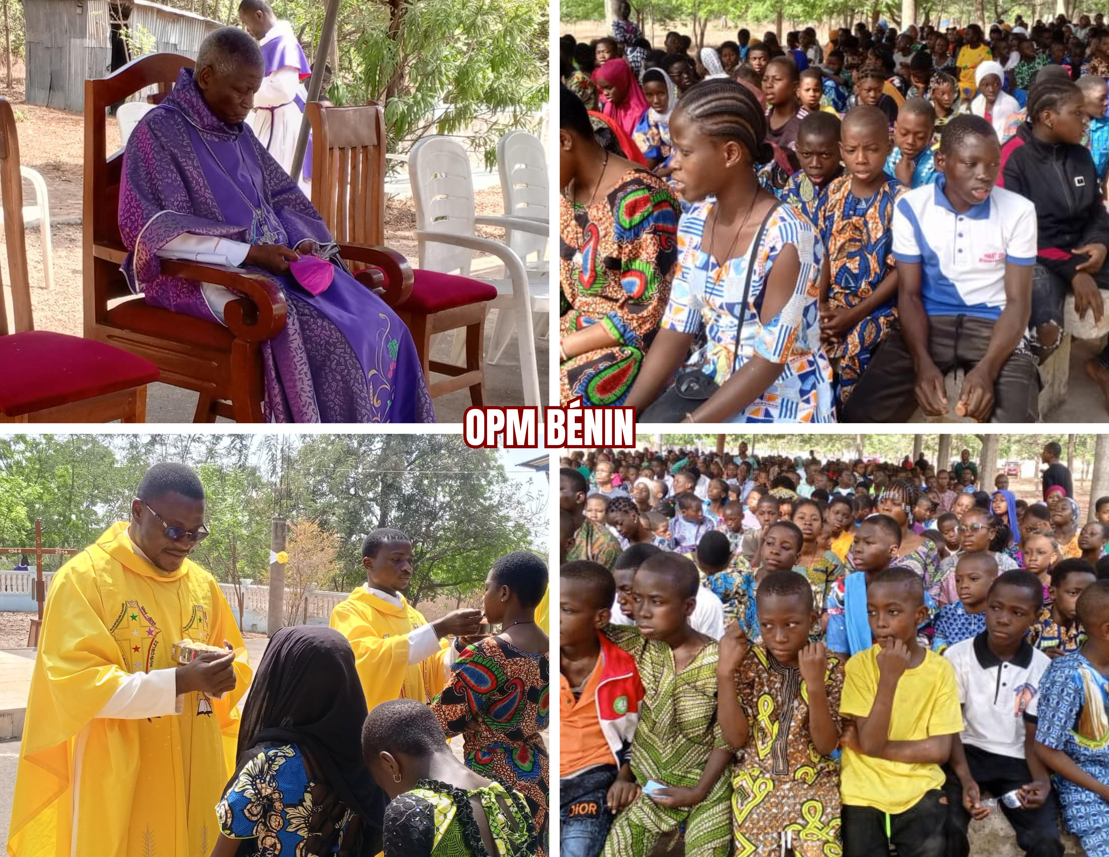 Pèlerinage des enfants au sanctuaire Notre-Dame de Komiguéa : foi, prière et joie au rendez-vous
